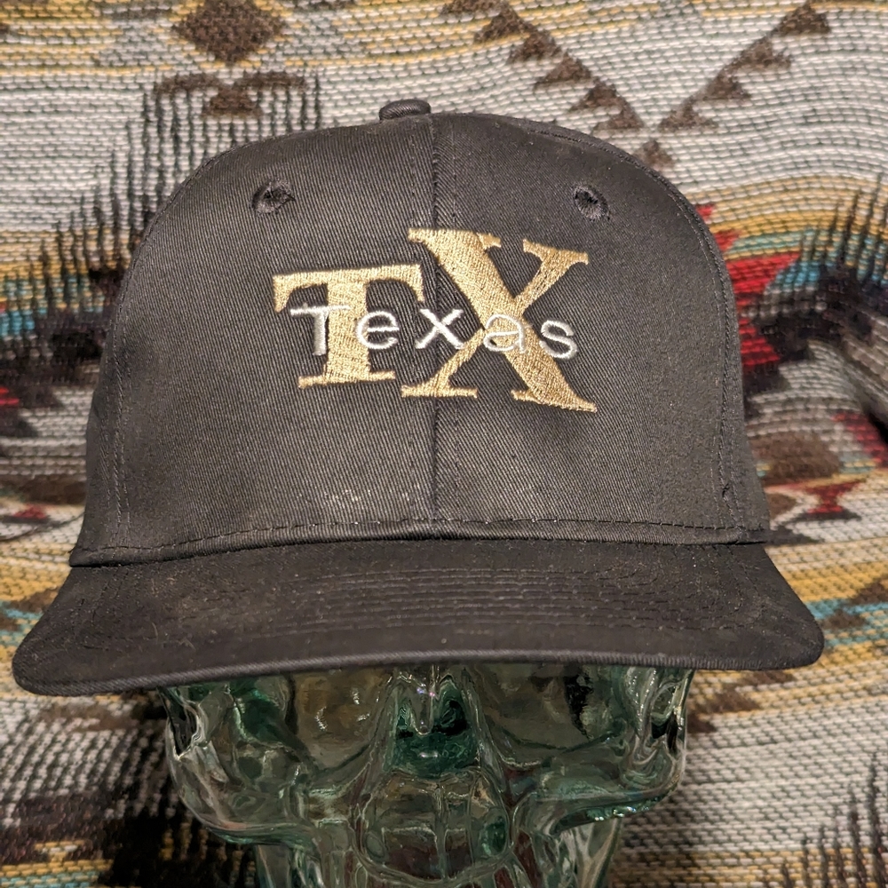 90s embroidered Texas souvenir snapback.